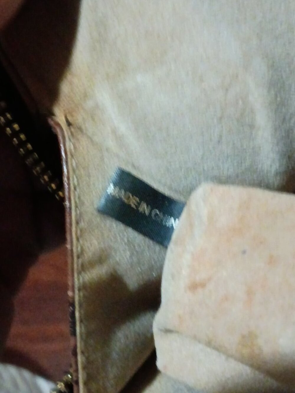 Brahmin Pecan Brown Crocodile Croc Embossed Leather Purse Handbag Dome Top - Picture 8 of 13